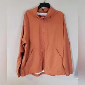 Merrell Men's Lightweight Orange Zip Up Jacket Size XL